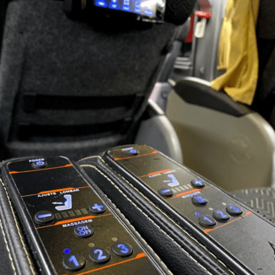 Poltrona com massageadores